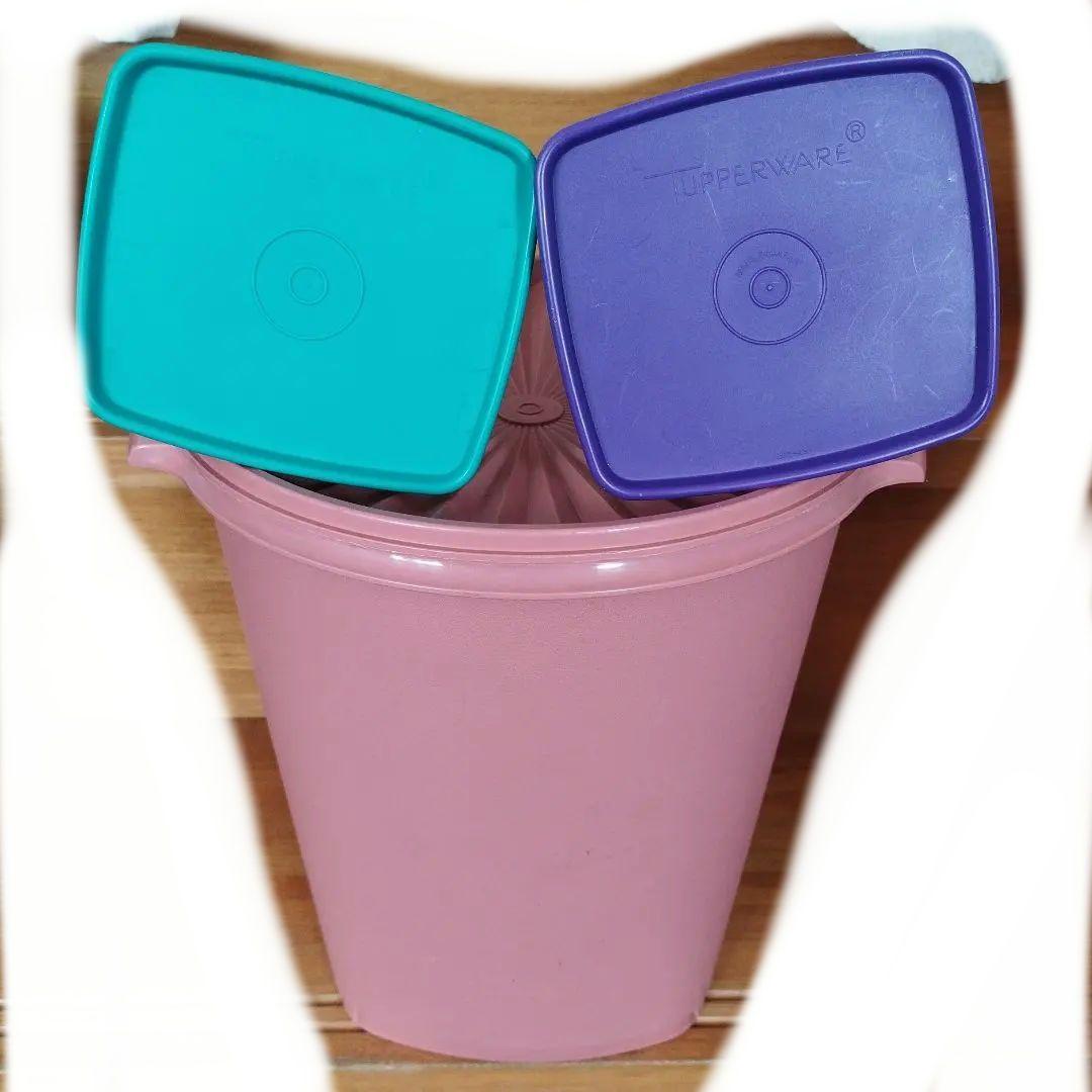 未使用　タッパーウェア　マキシクィーンデコレーター1個 タッパー2個 セット