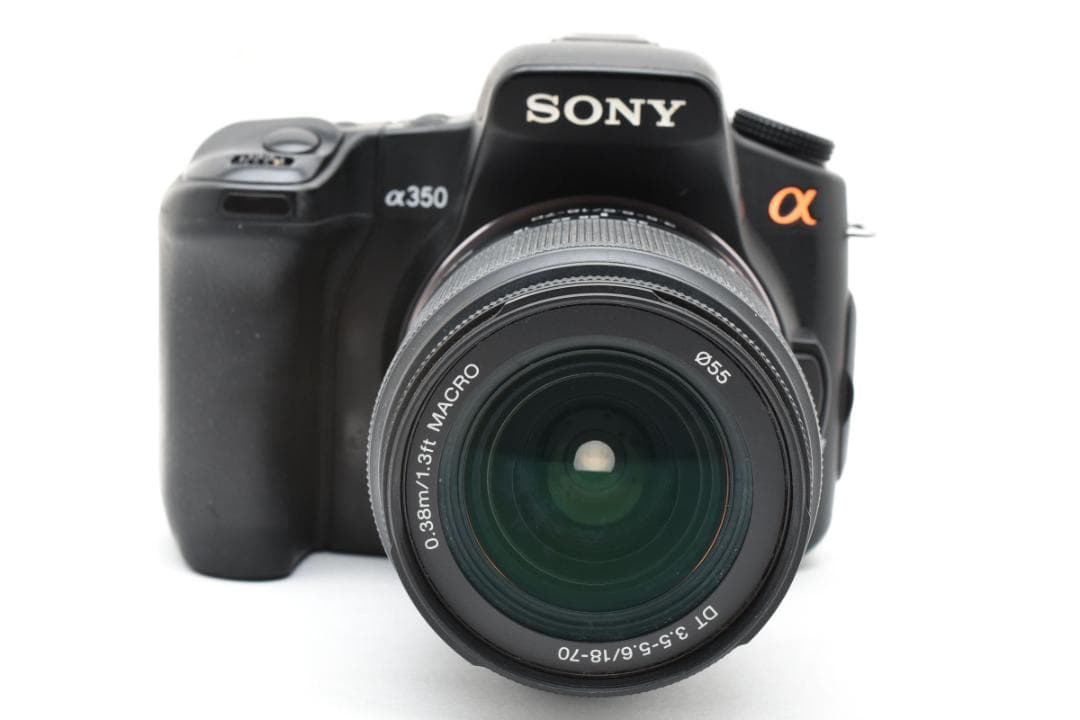 【純正レンズセット】SONY ソニーα350＋DT18-70 動作OK カメラ