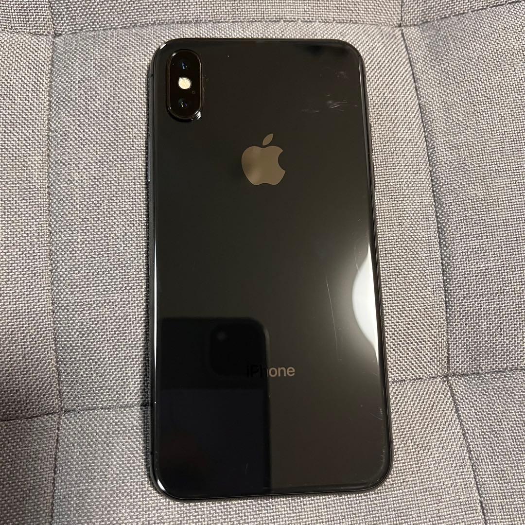 iphoneX 256GB スペースグレイ 本体