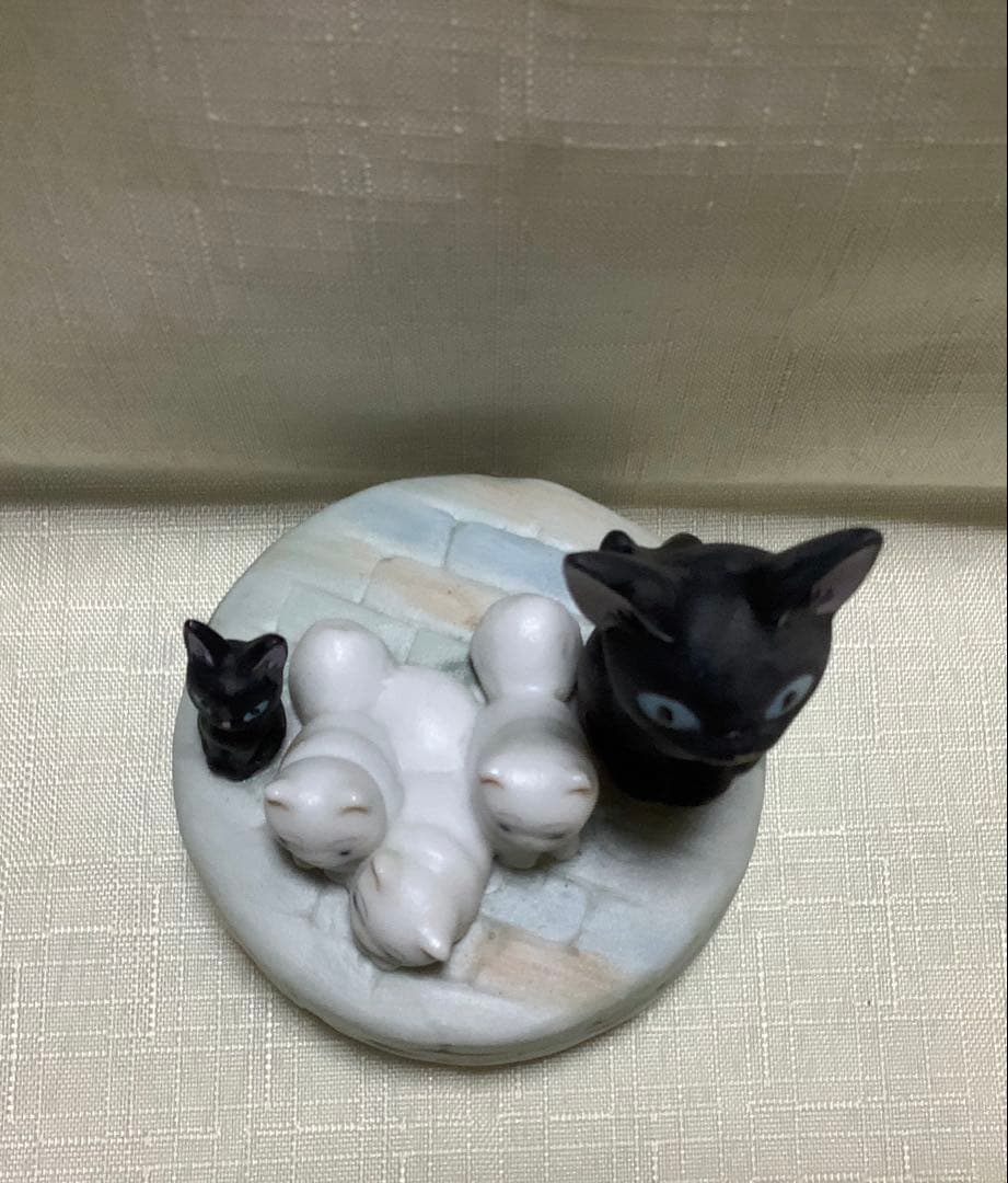 ［廃盤品・レア］ジブリ　魔女の宅急便のジジ一家　ジジと子猫たち　オルゴール