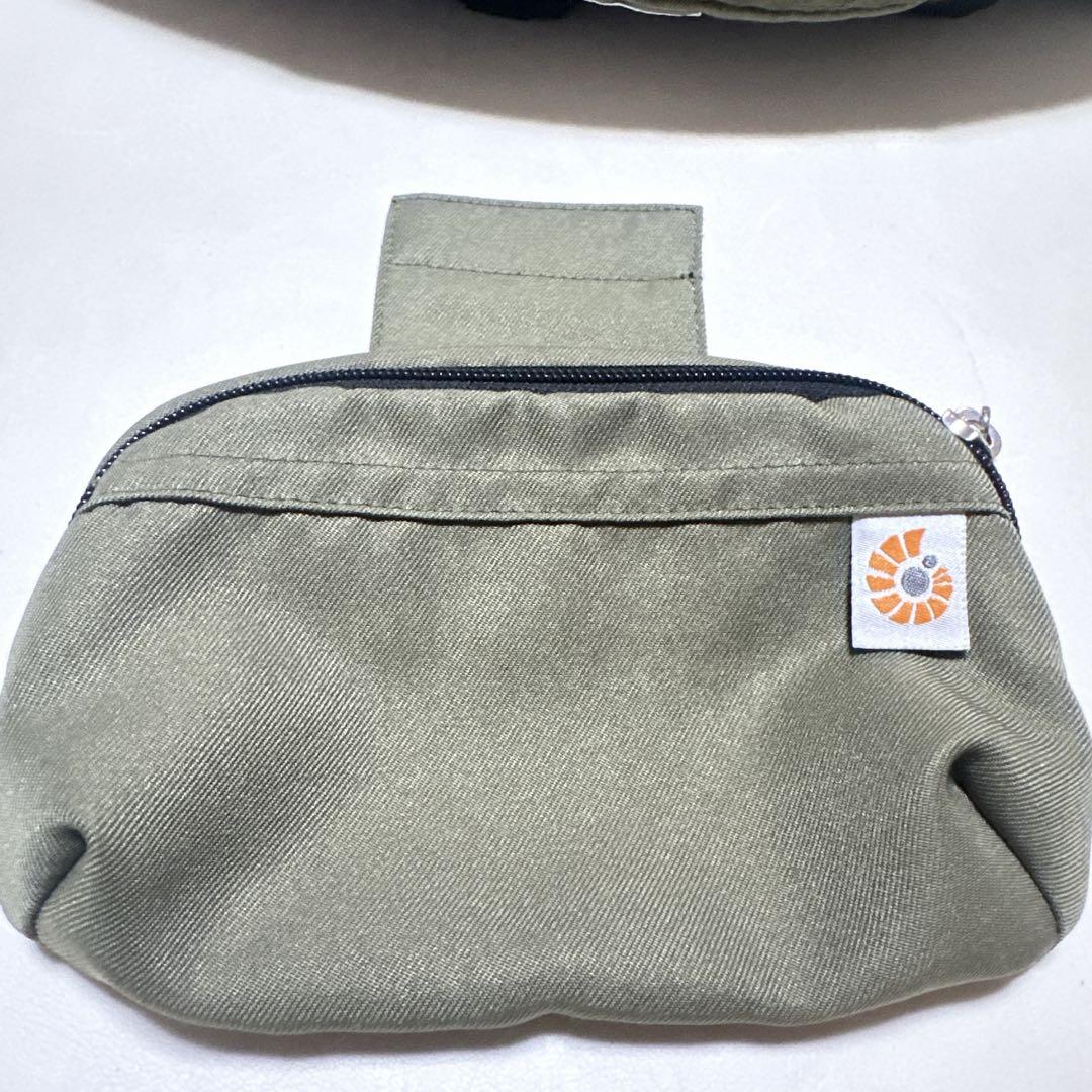 極美品 elgobaby OMNI breeze オリーブグリーン カーキ