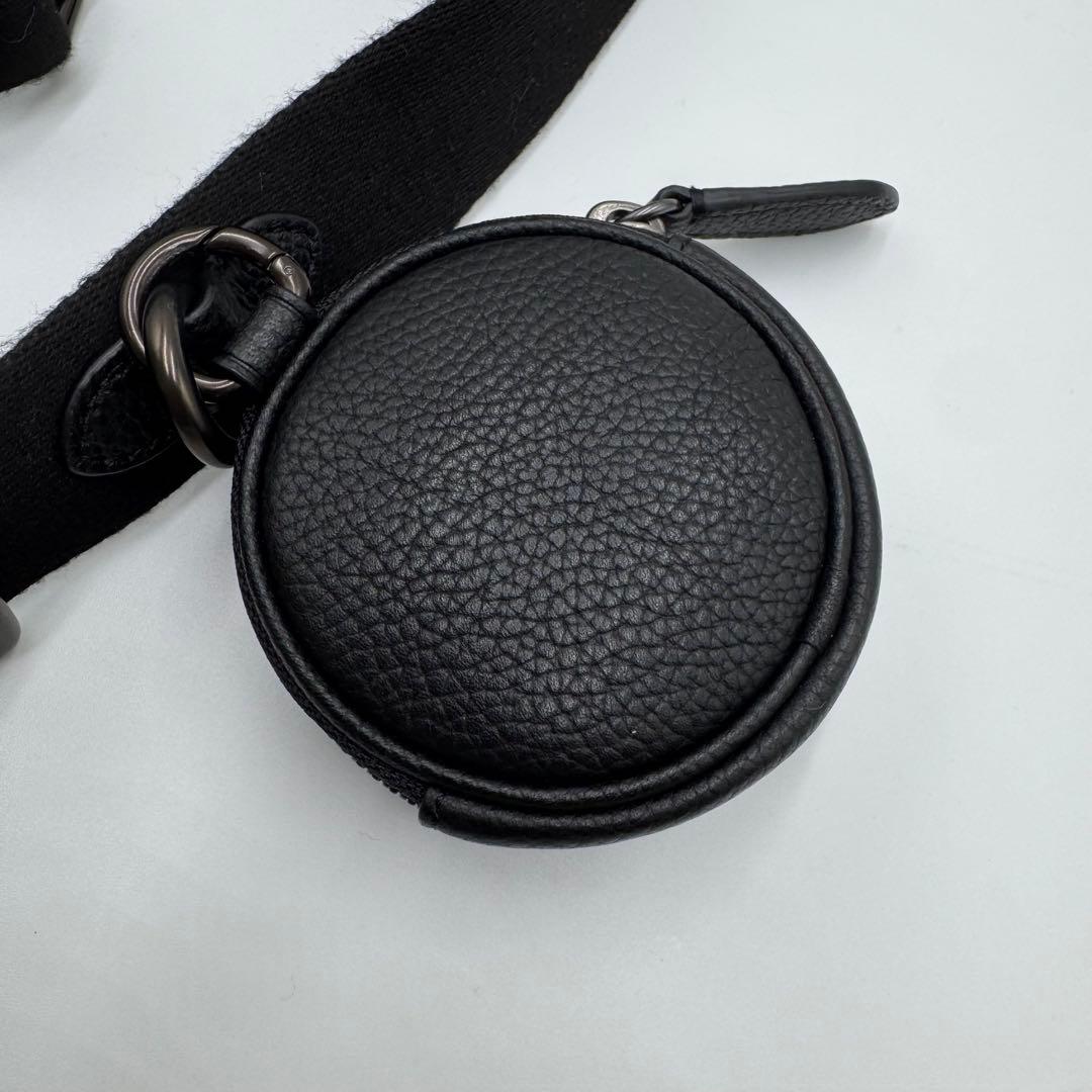 未使用級✨ コーチ ショルダーバッグ 2way チャーター レザー ブラック