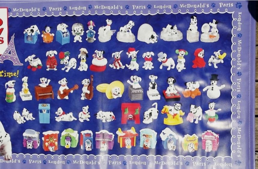 McDonald　バナー　102Dalmatians Disney