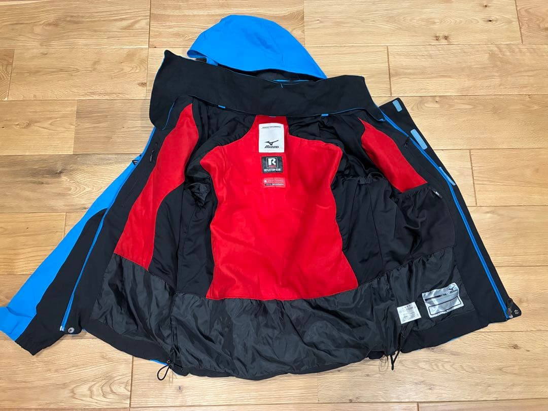 ミズノ高機能スキーウェア（SAJ）上下セットメンズLサイズ