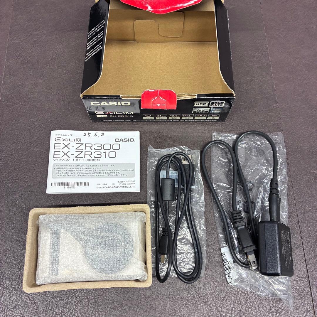 【美品】CASIO EXILIM EX-ZR310 シルバー