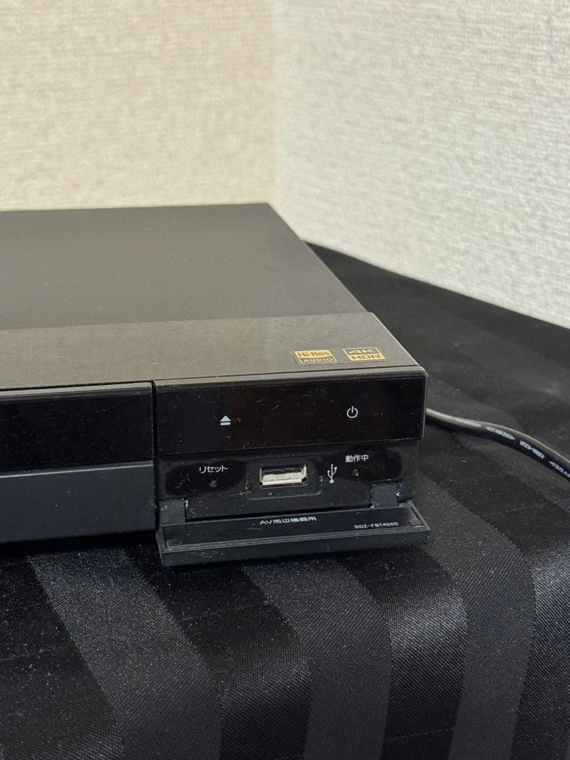 BDZ-FBT4000 19 年製 ブルーレイ レコーダー