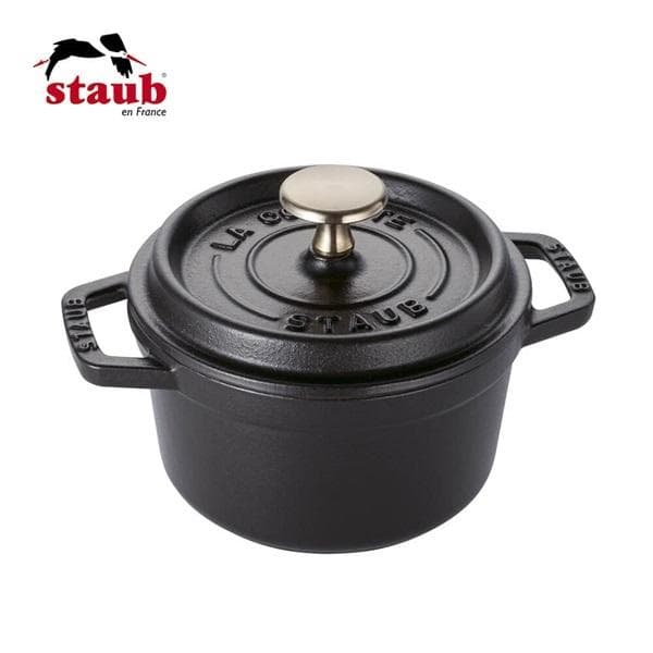 新品★STAUB ストウブ ピコ ココット ラウンド　16cm　ブラック