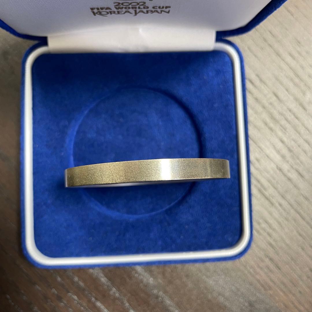 2002 FIFAワールドカップ記念貨幣発行記念メダル 純銀メダル