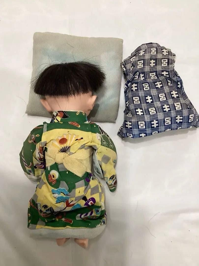 市松人形 赤ちゃん　ビスクドール　大正・昭和　アンティーク人形2体セット