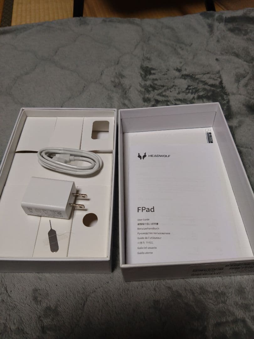 8インチ head wolf fpad5 pro ガラスフィルム(新品)付き
