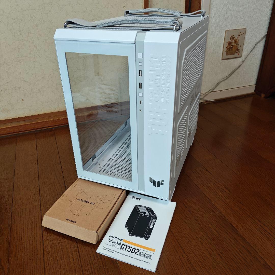 PCケース(自作PC用) ASUS TUF Gaming GT502 White Edition ATX