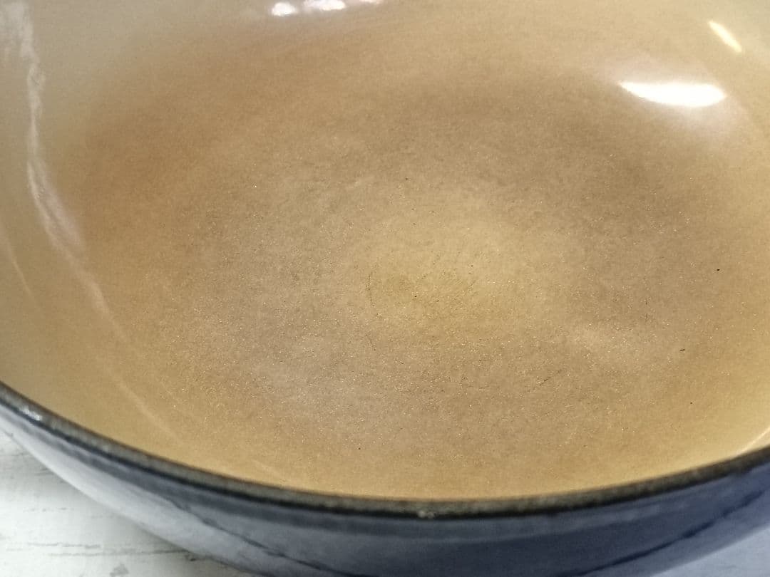 ルクルーゼ　26cm　マルミット　コバルトブルー　LE CREUSET