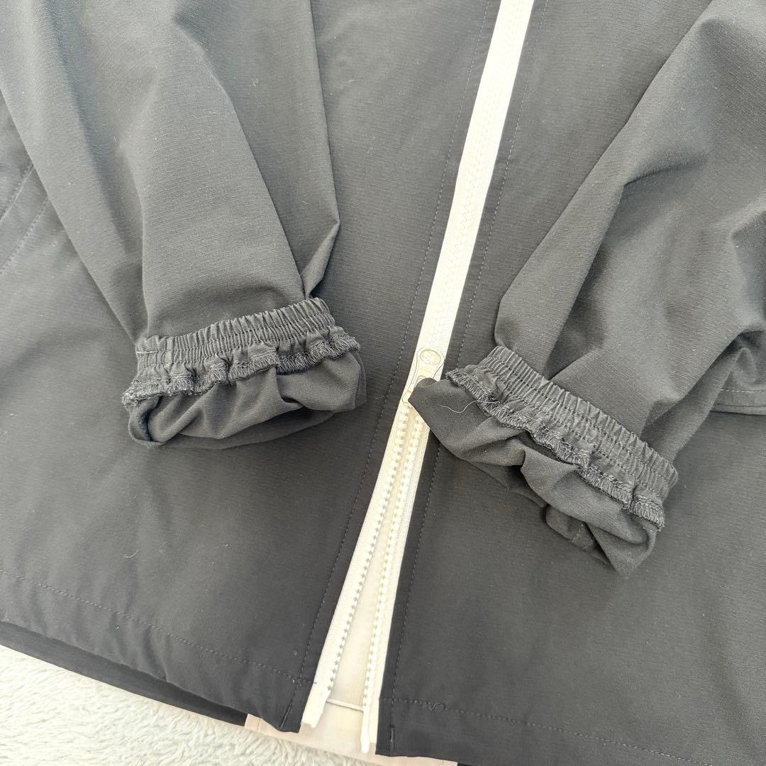 muta MARINE MOVEFIT ストレッチ ダブルジップ パーカー 黒