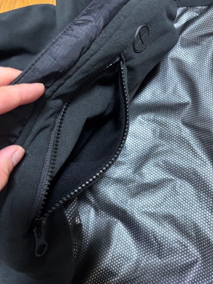 ハーレーダビットソン、スカルウインドプルーフ防風フリースジャケット、ブラック、M