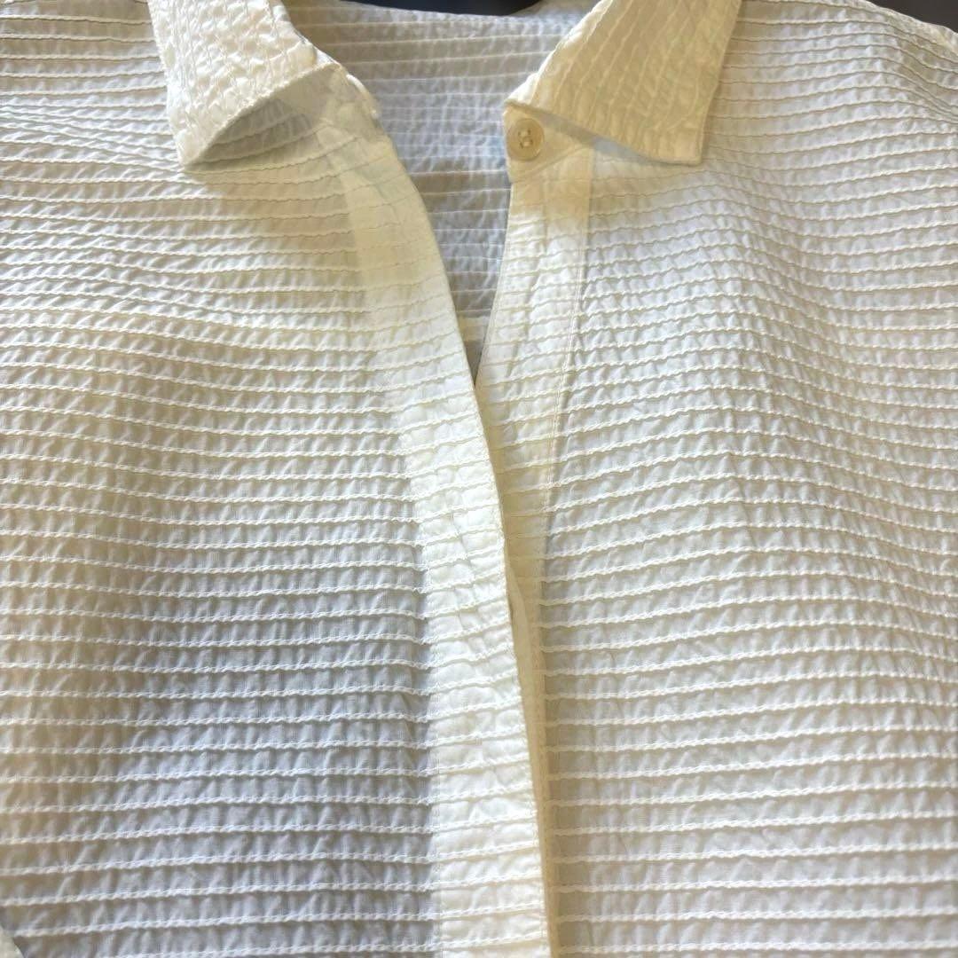 YACCO MARICARD 総ピンタックシャツ　シャツワンピース　未使用品