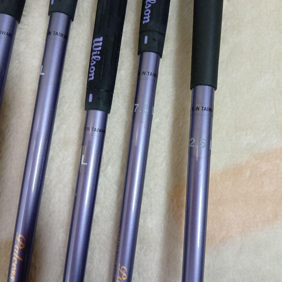 ゴルフクラブ×7本 Palcess CARBON FLEX-L byWilson