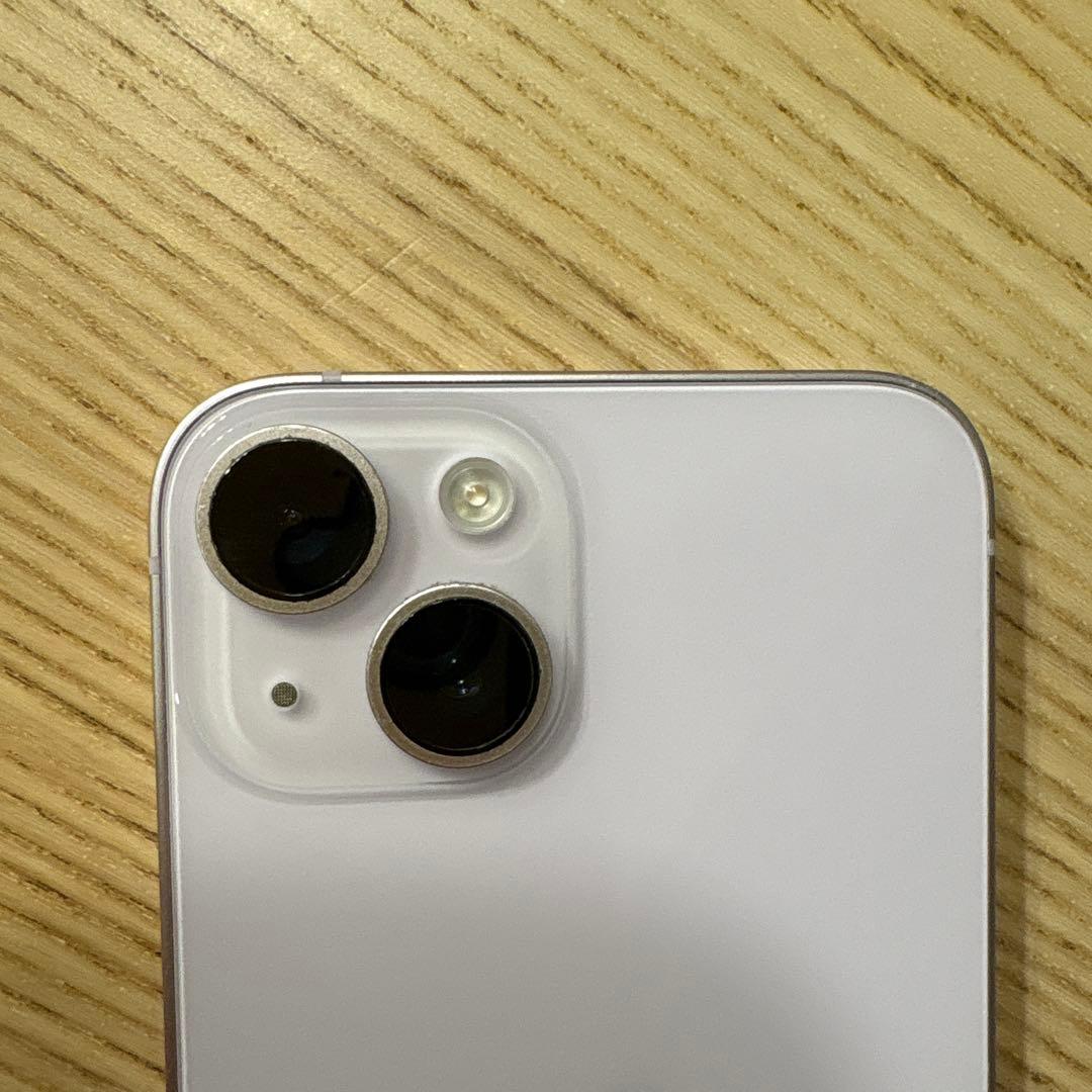 iPhone14 128GB パープル　キズあり