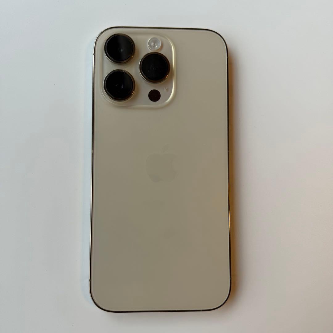 iPhone14 Pro 128GB SIMフリー バッテリー82% ゴールド