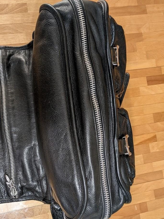 【名作/RINKAN購入】クロムハーツ JJ DEAN ラージ ショルダーバッグ