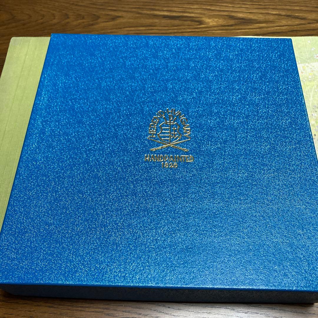 ヘレンド　地中海の庭　飾り皿　オープンワーク