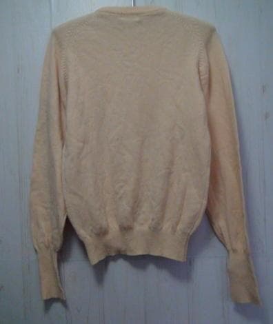 23449　グランドスラム　レディース　ニット　黄色　サイズＬ