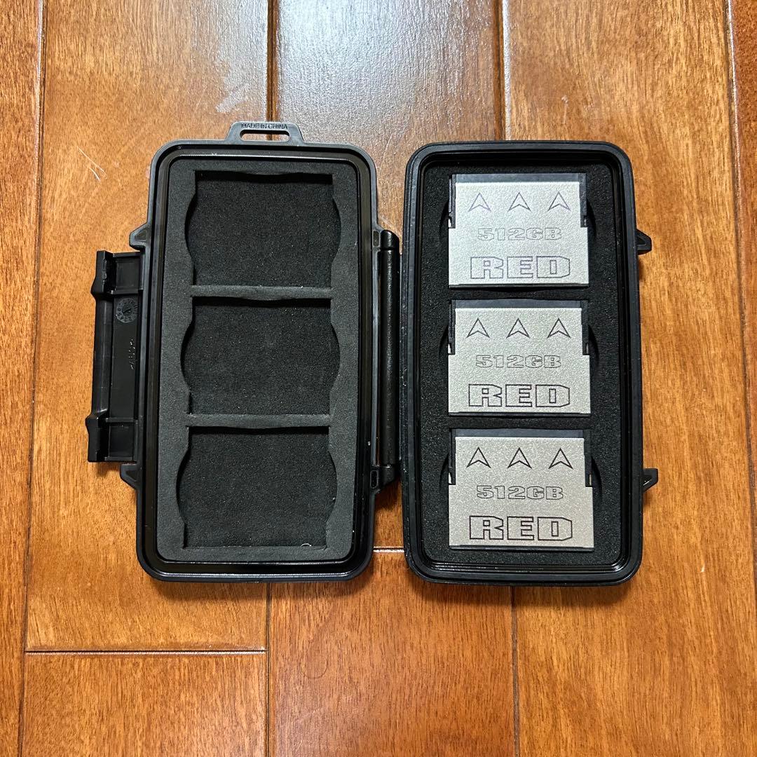 美品 RED KOMODO 6K 本体＋純正CFast512GB×3＋付属多数