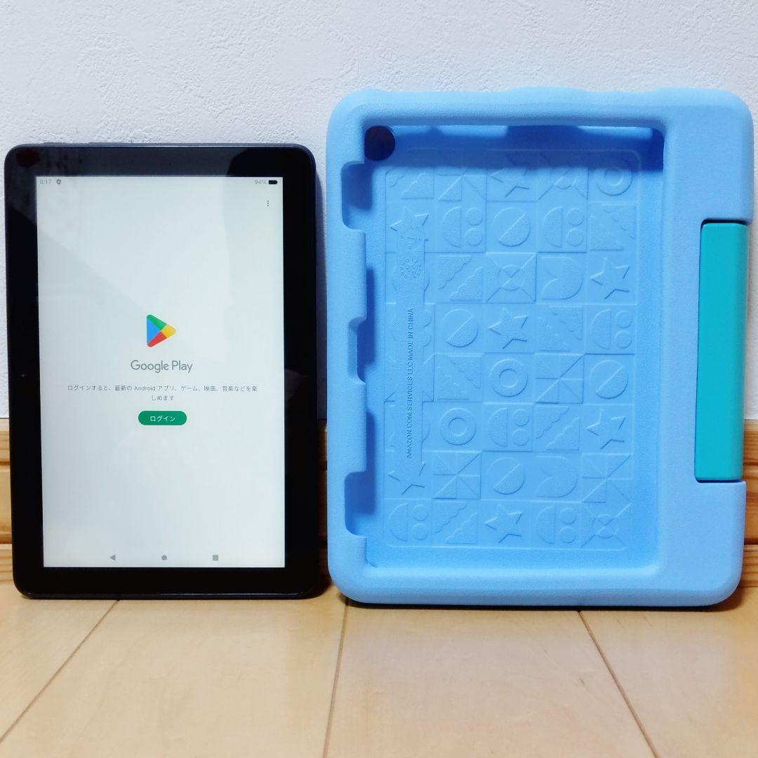 美品 Fire HD 8 キッズモデル ブルー 最新第12世代 32GB