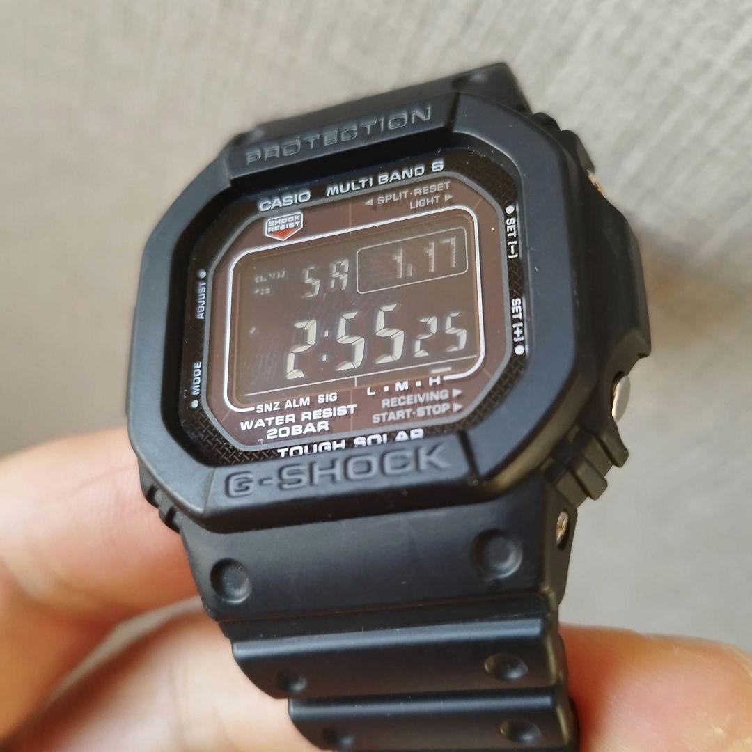 ​【美品】G-SHOCK GW-M5610U 電波ソーラー 定番　ブラック