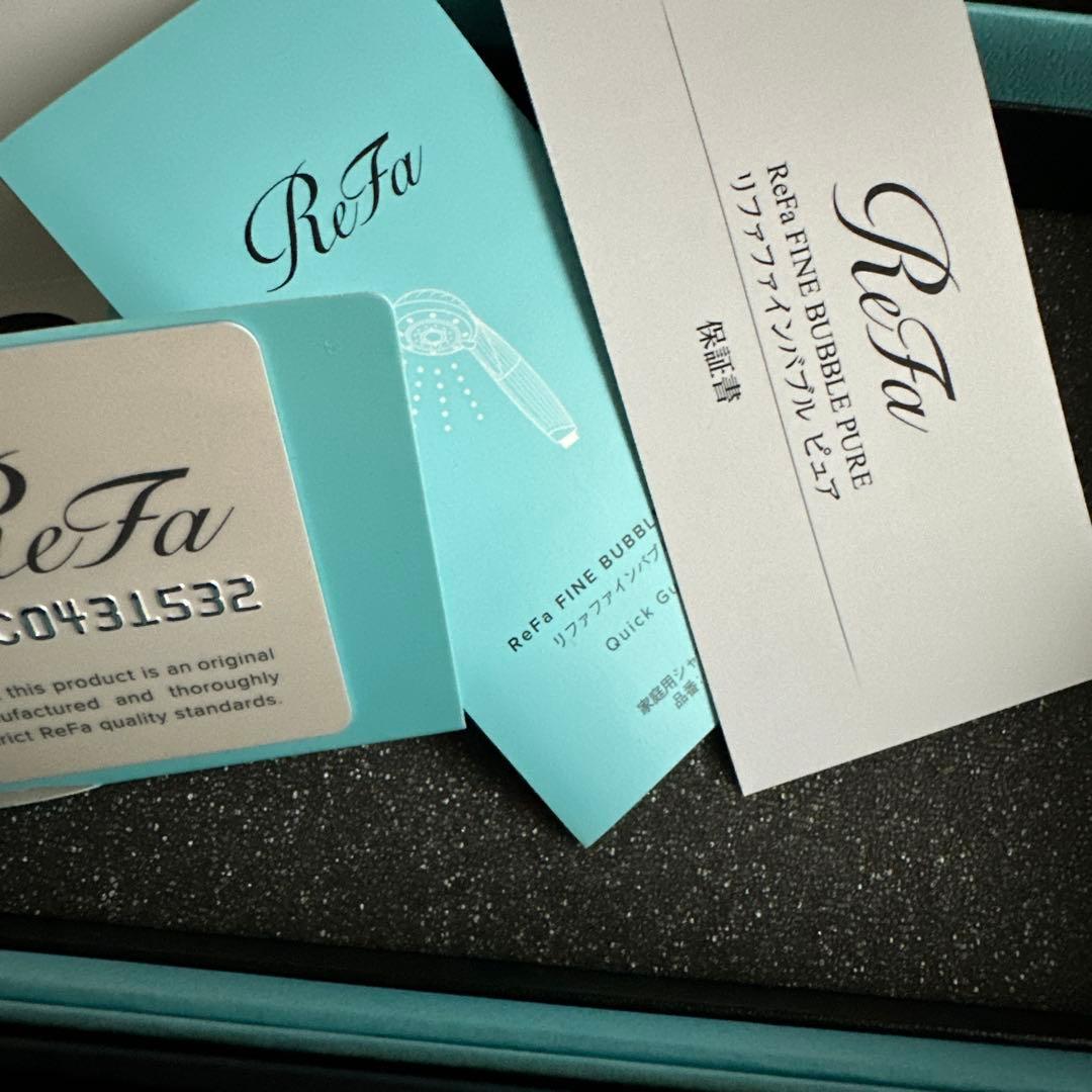 【未使用品】リファ　ファインバブルピュアReFa ホワイト　シャワーヘッド　美容