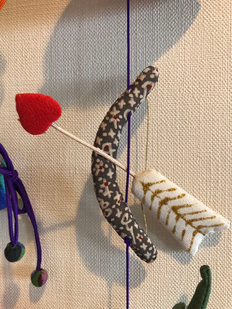 端午の節句の壁掛け③　吊るし飾り　吊るし雛