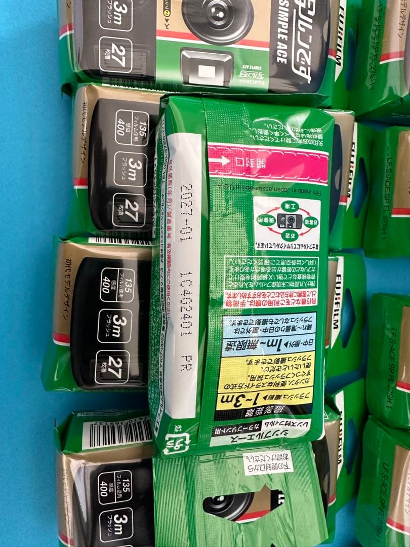 猫さん専用　FUJIFILM SIMPLE ACE 使い捨てカメラ　10個