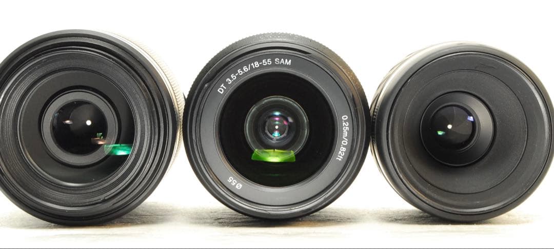 SONY α65 ❤️スマホ転送 トリプル レンズセット ソニー 一眼レフカメラ