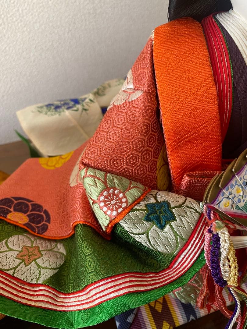 値下げ‼️雛人形　京都　洛北一操作　1980年頃　本物の伝統雛