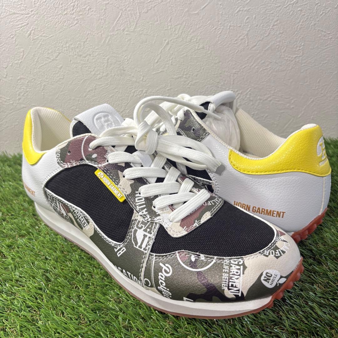 【HORN GARMENT】新品ローカットスパイクレスゴルフシューズ　メンズ27