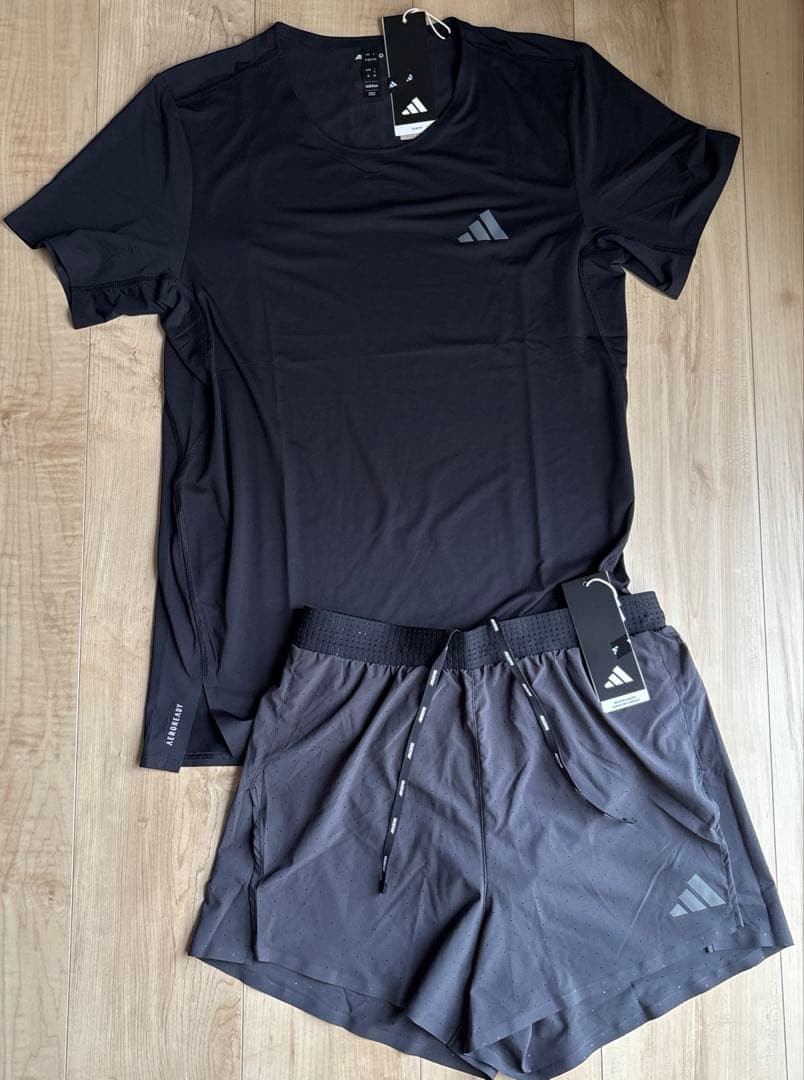 【新品未使用】アディゼロ　上下セット販売　Mサイズ