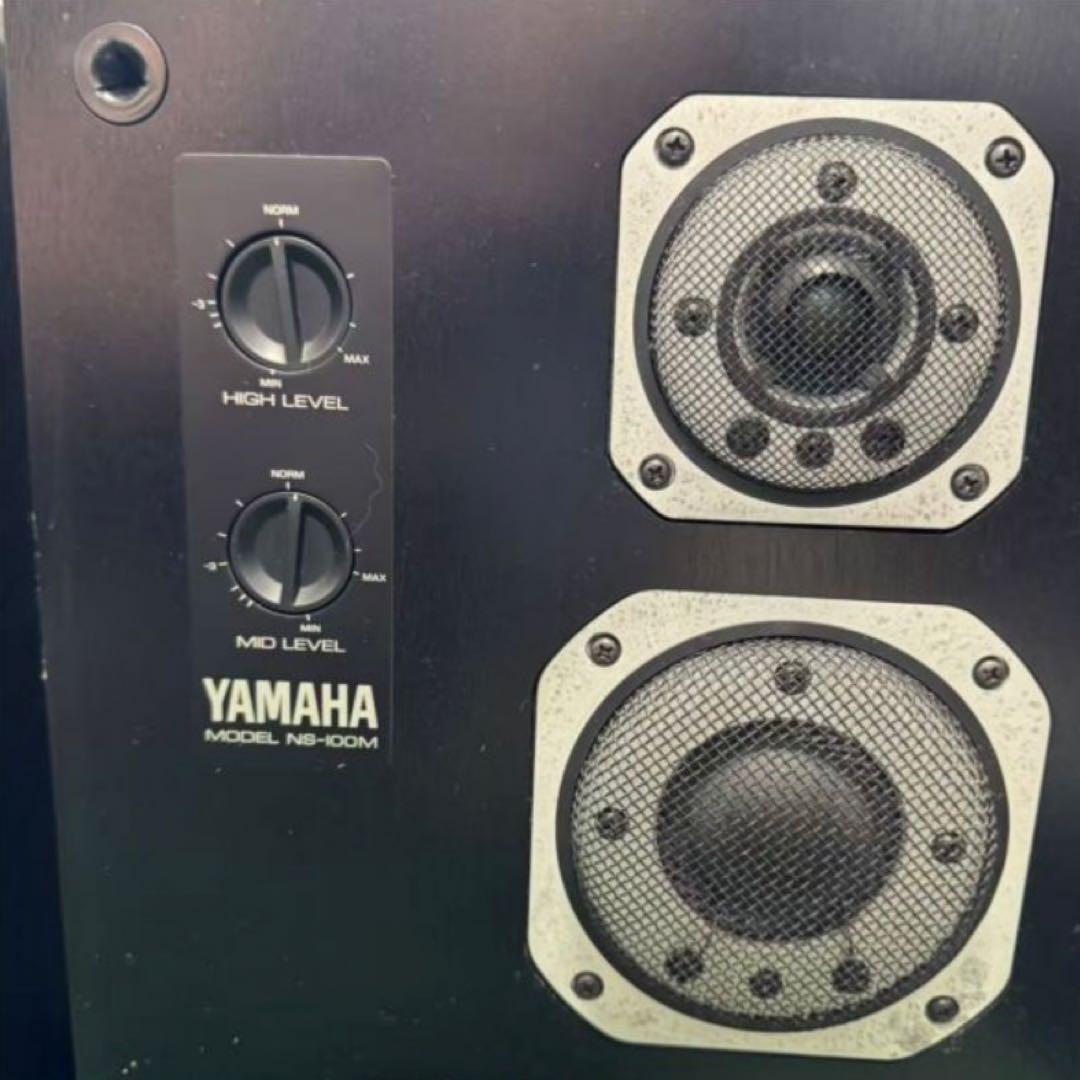 【完動品】YAMAHA NS-100M ヤマハ 3ウェイスピーカー ペア ②