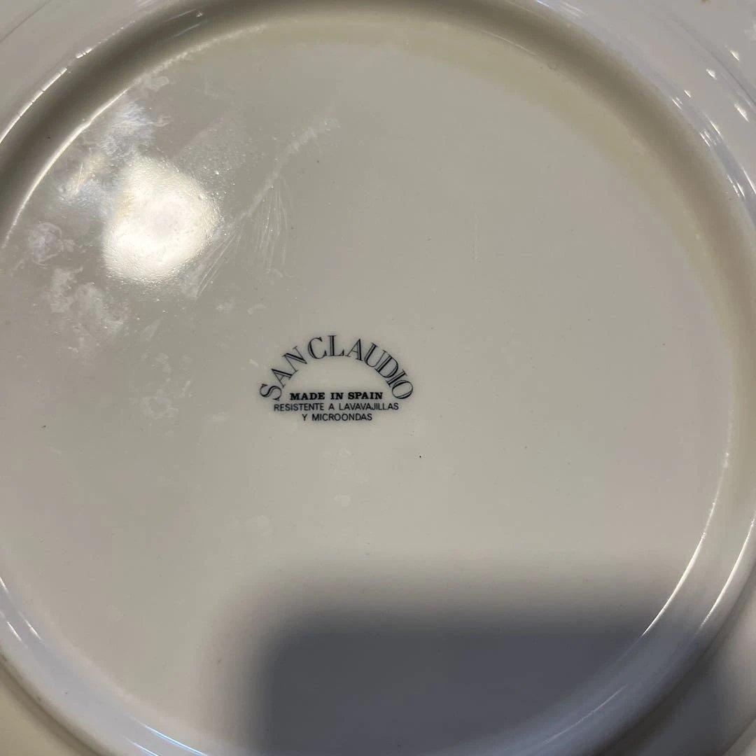 アンティーク SANCLAUDIO ディナープレート3枚セット