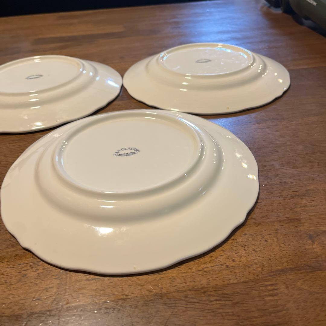アンティーク SANCLAUDIO ディナープレート3枚セット