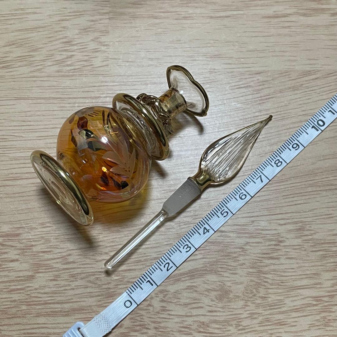 エジプト　香水瓶　ガラスボトル　ガラス工芸　アートグラス　合計9本セット　未使用