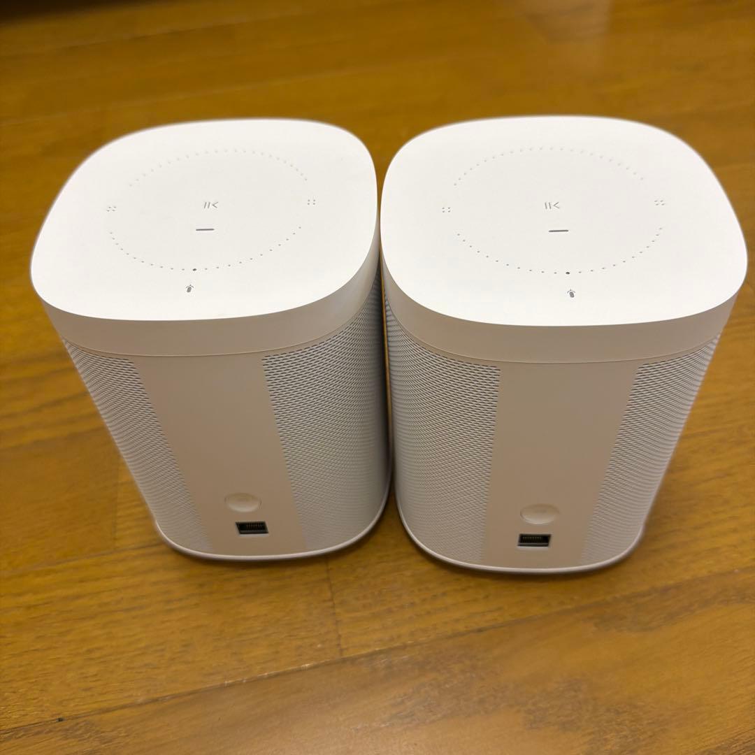 SONOS One Gen2ワイヤレススピーカー ホワイト 2台セット