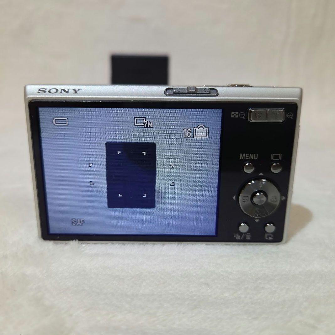 ソニー SONY Cyber-shot DSC-T30 デジカメ シルバー