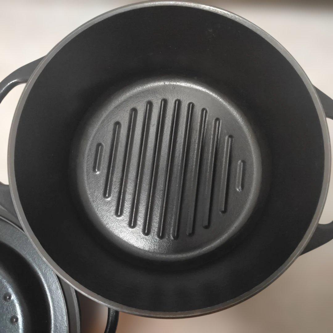 VERMICULAR 両手鍋 22cm 日本製