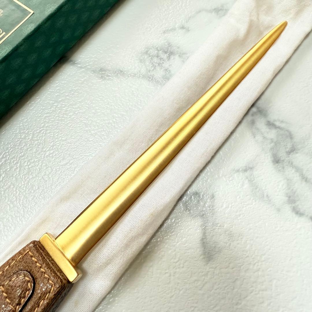 vintage GUCCI オールドグッチ ビット ペーパーナイフ イタリア製