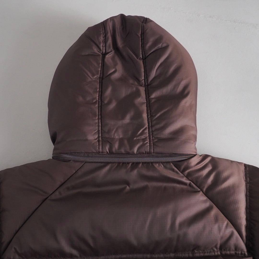 エルエルビーン　ダウンジャケット　フーディ　ブラウン　美品