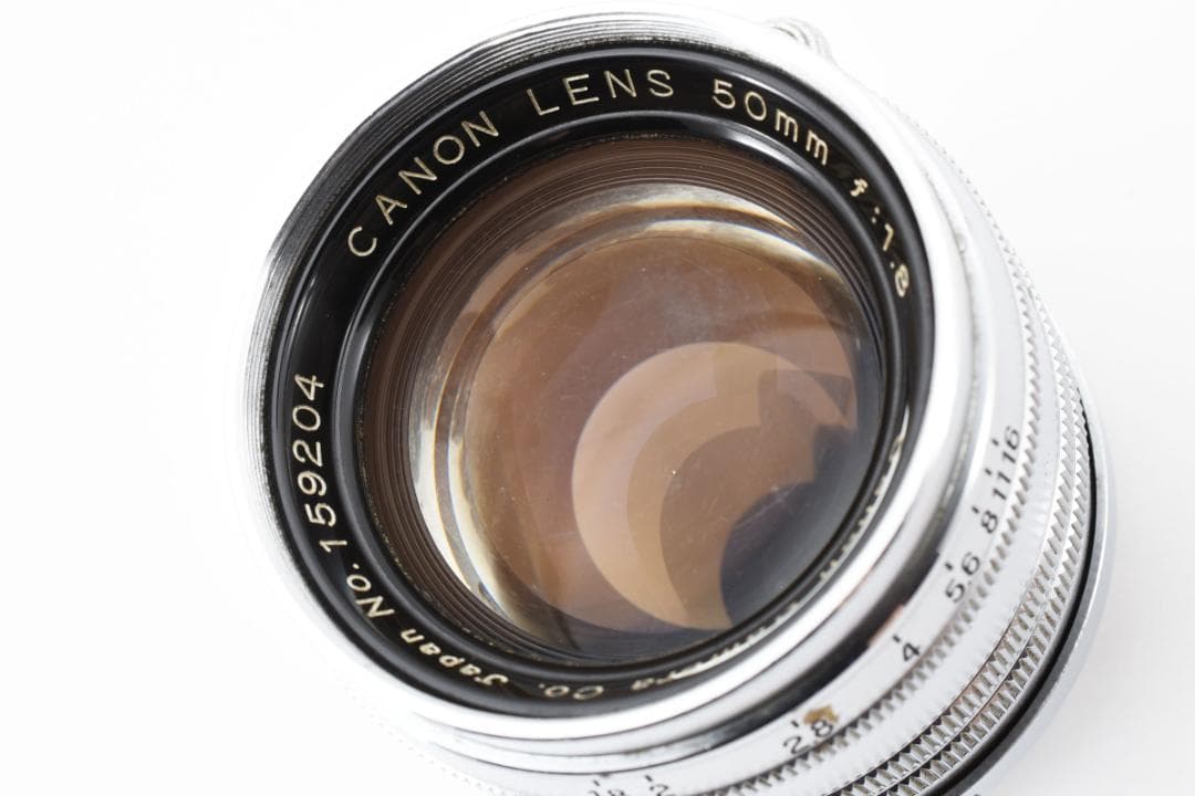 Canon 50mm f/1.8 MF L39 LTM キャノン ライカ レンズ