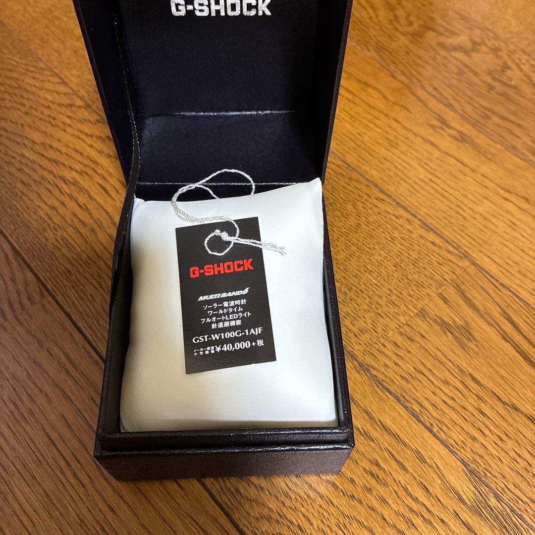 み*く様 G-SHOCK 腕時計 ゴールド GST-W100G-1AJF 電波ソ