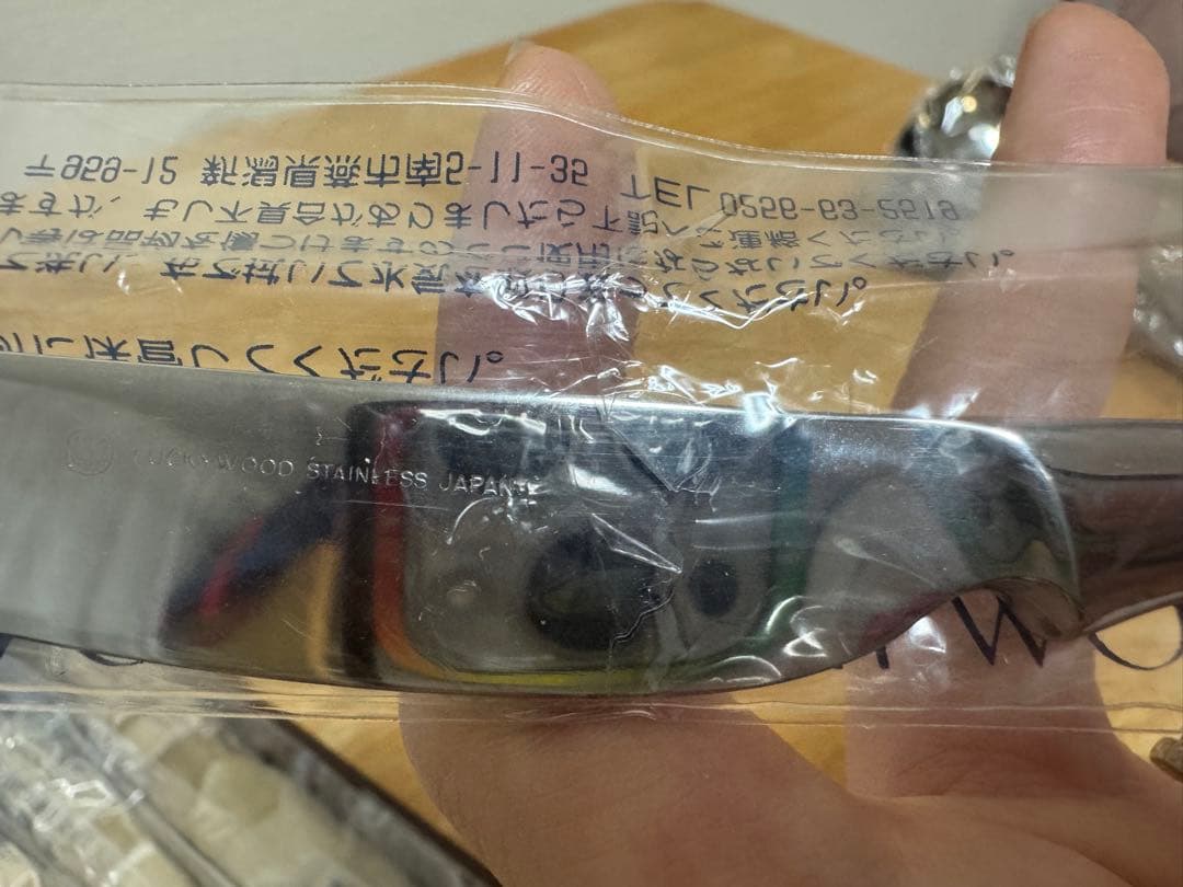 【最終値下げ】LUCKYWOOD ステンレスカトラリーセット 35点