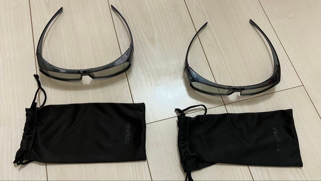 動作確認済　TOSHIBA 液晶テレビ 32ZP2 3Dメガネ アンテナ線　付属