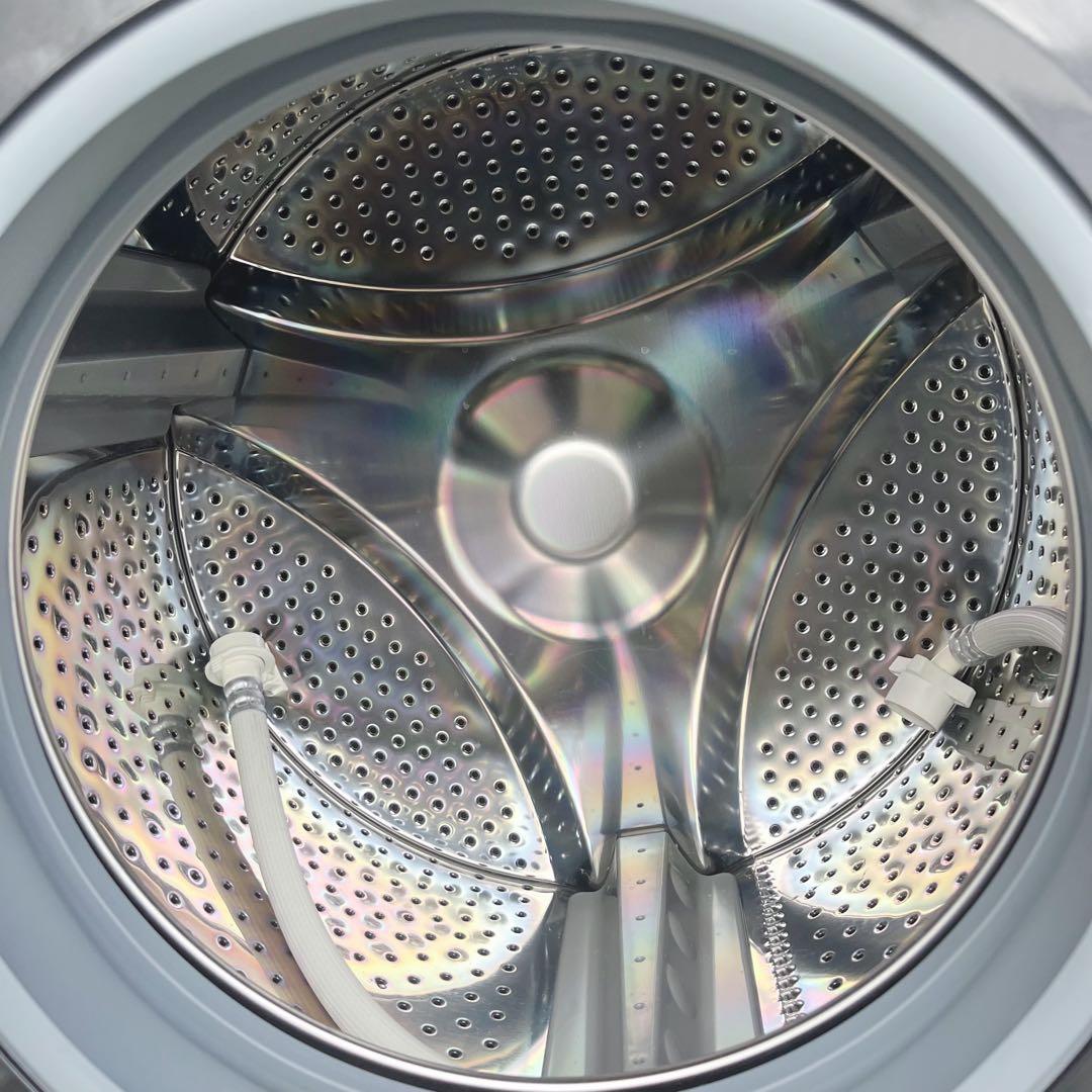 309取付無料！SHARP熱乾燥搭載！コンパクトサイズ高性能ドラム式洗濯機！