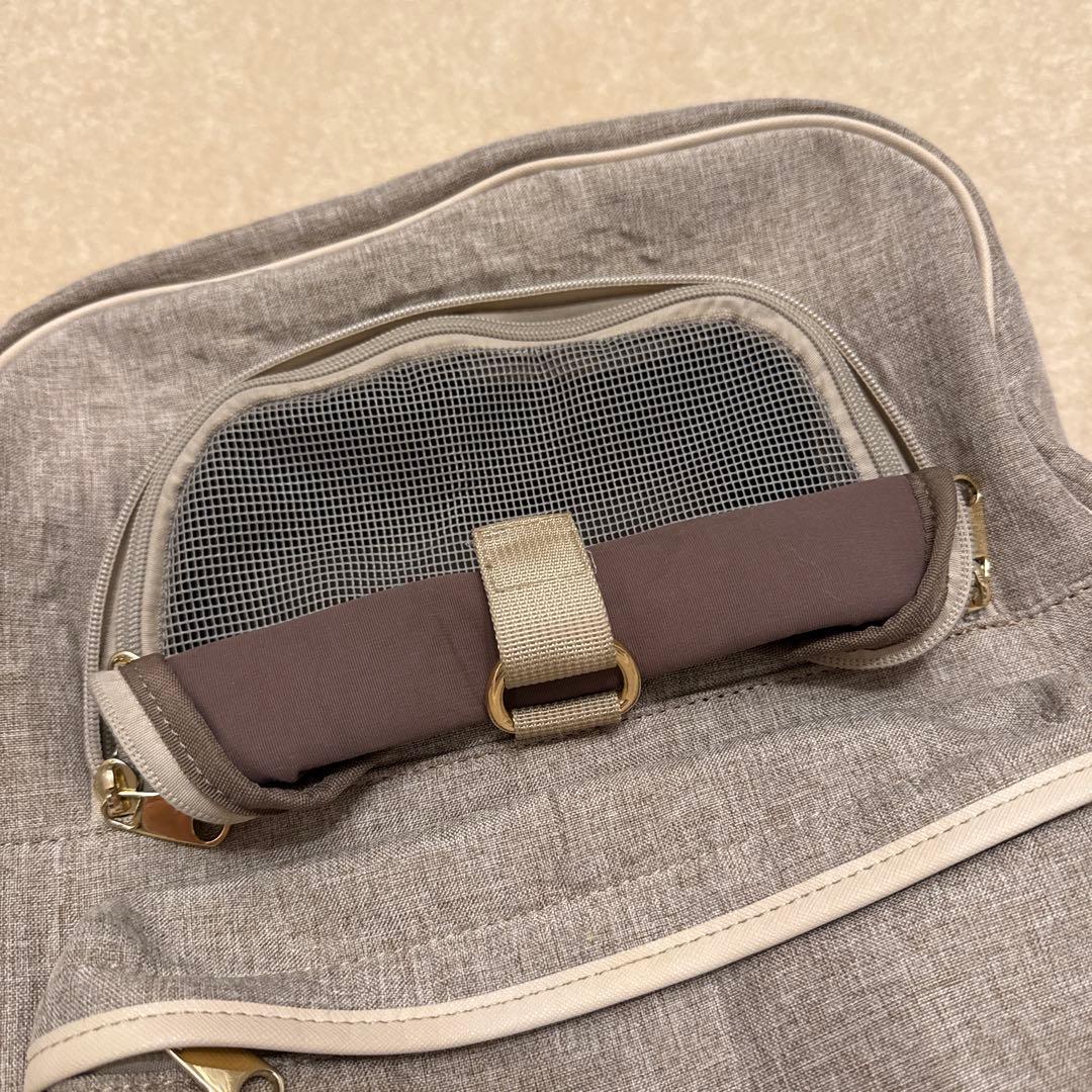 moncheri モンシェリ パイピングリュックキャリー